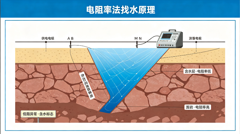 电阻率法找水原理 电阻率法找水原理